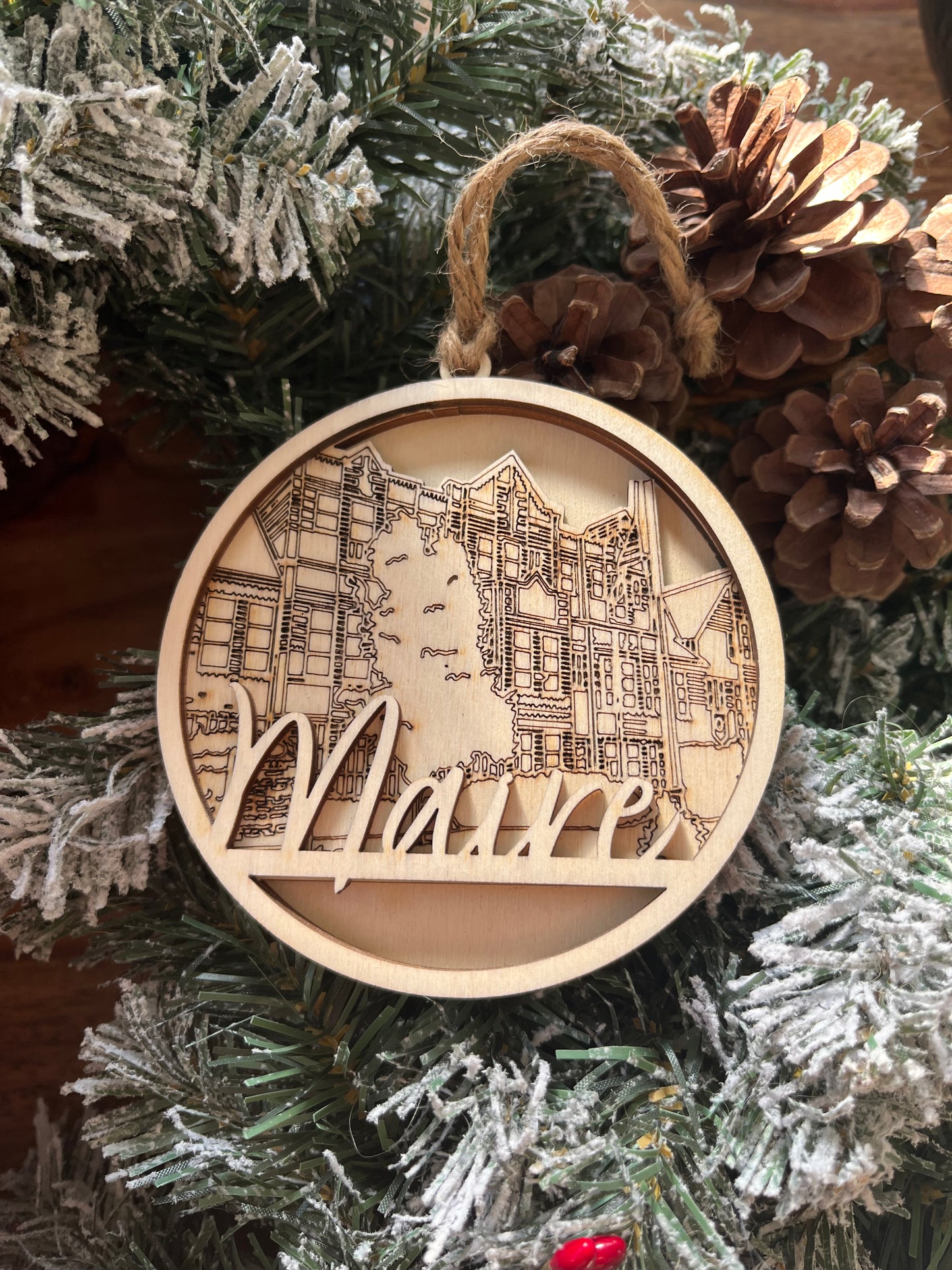 Marie Elementary School Ornament