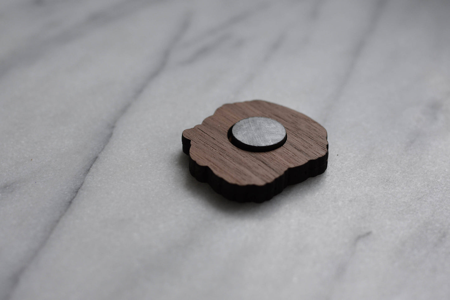 German Shepherd Magnet (walnut or cherry)