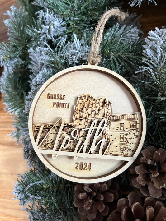 Grosse Pointe North Ornament