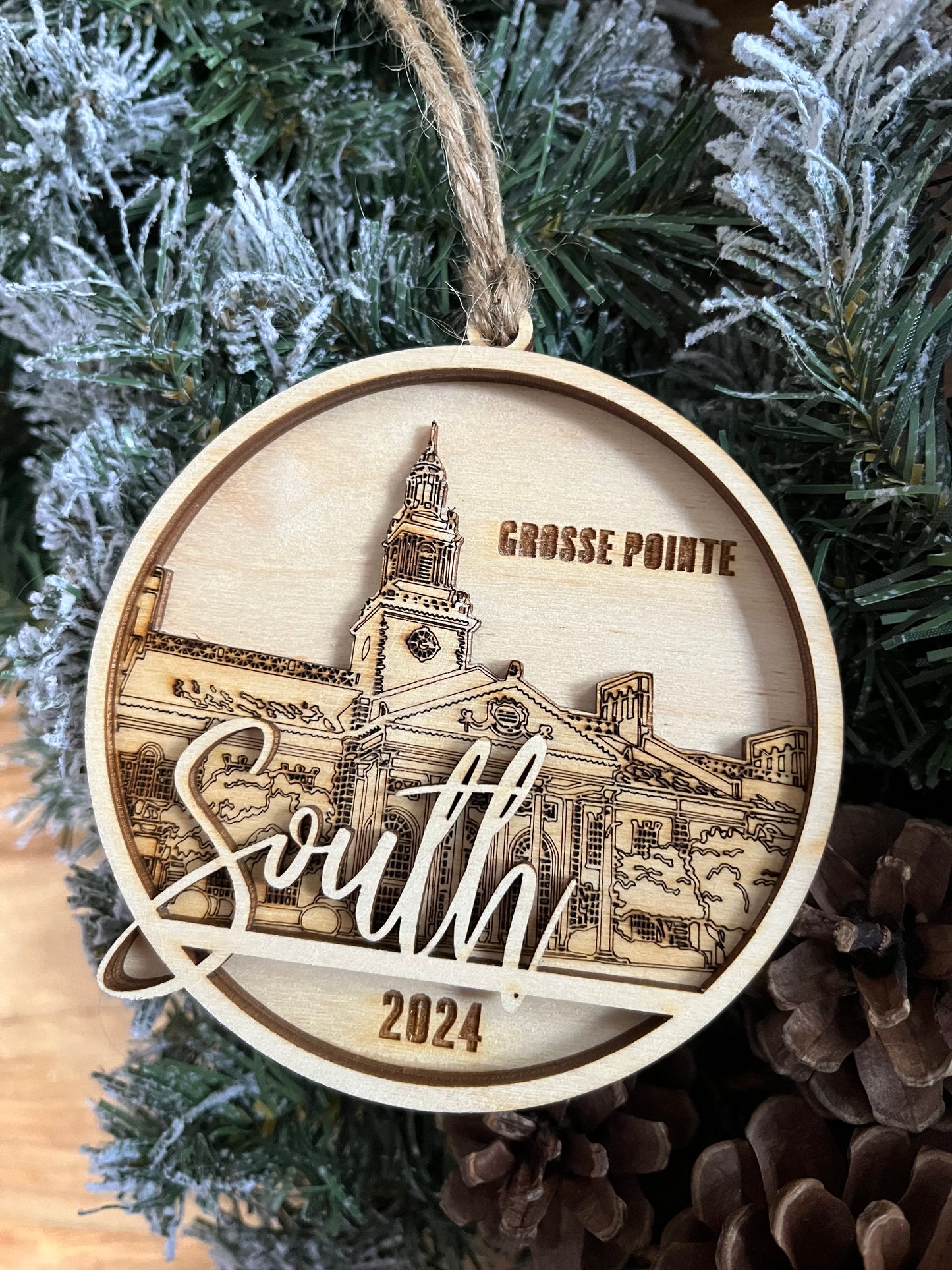 Grosse Pointe South Ornament