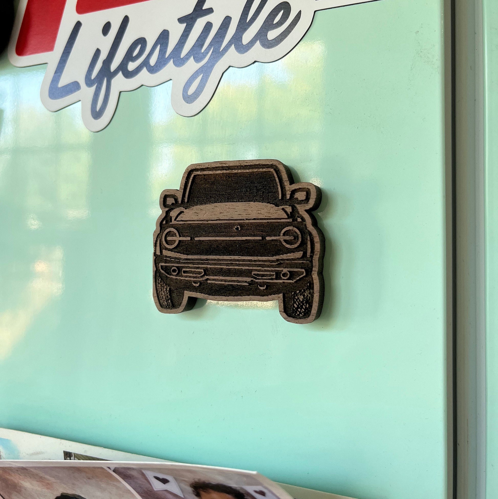 Ford Bronco Inspired Magnet (cherry or walnut)