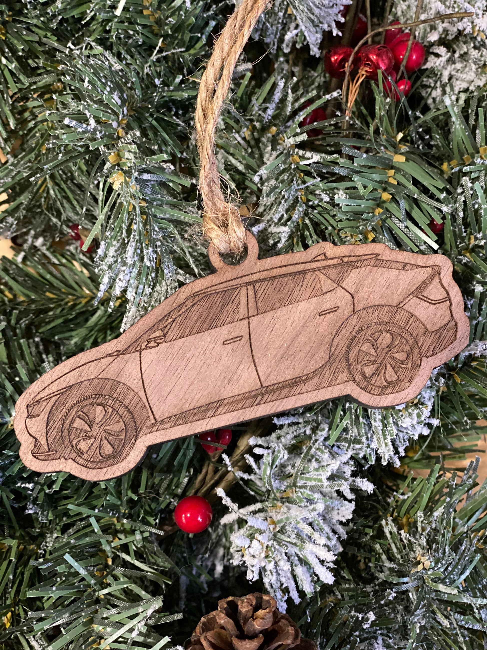 Personalized EV6 Inspired Ornament