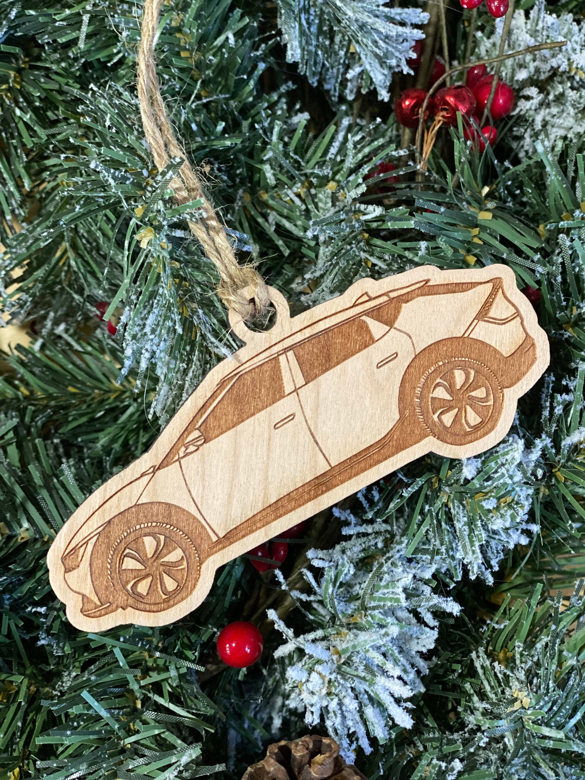 Personalized EV6 Inspired Ornament