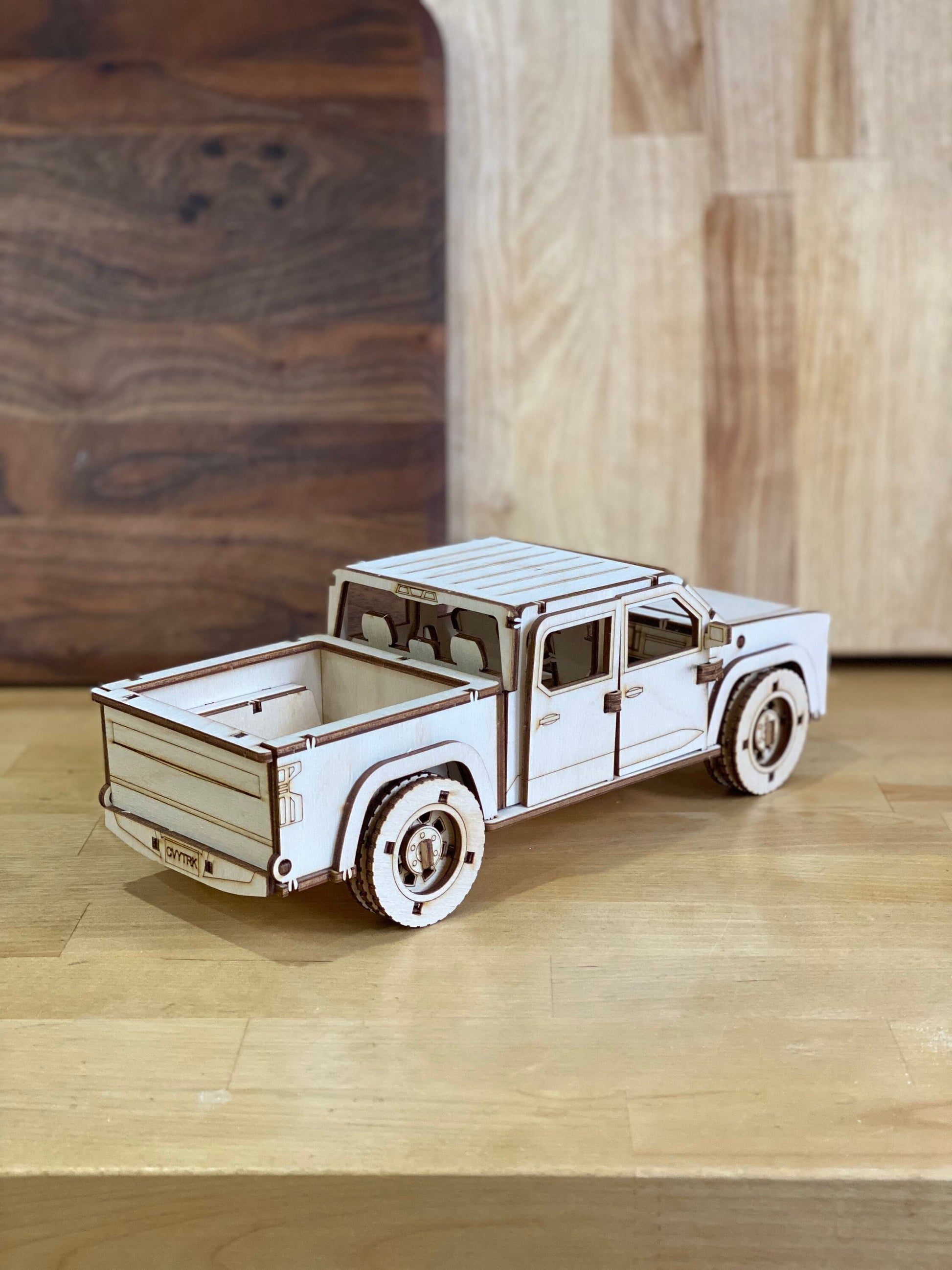 Chevy Silverado Inspired 3D Wooden Puzzle