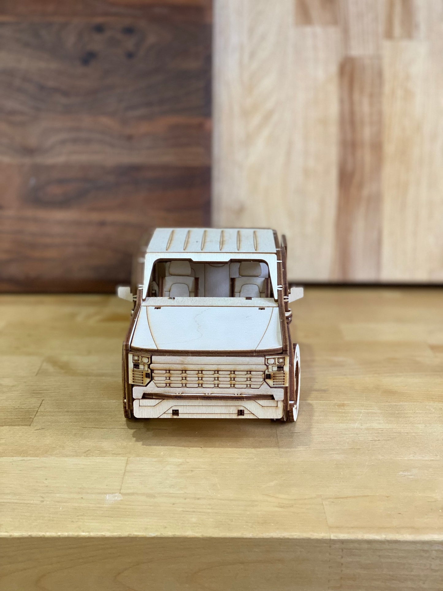 Chevy Silverado Inspired 3D Wooden Puzzle