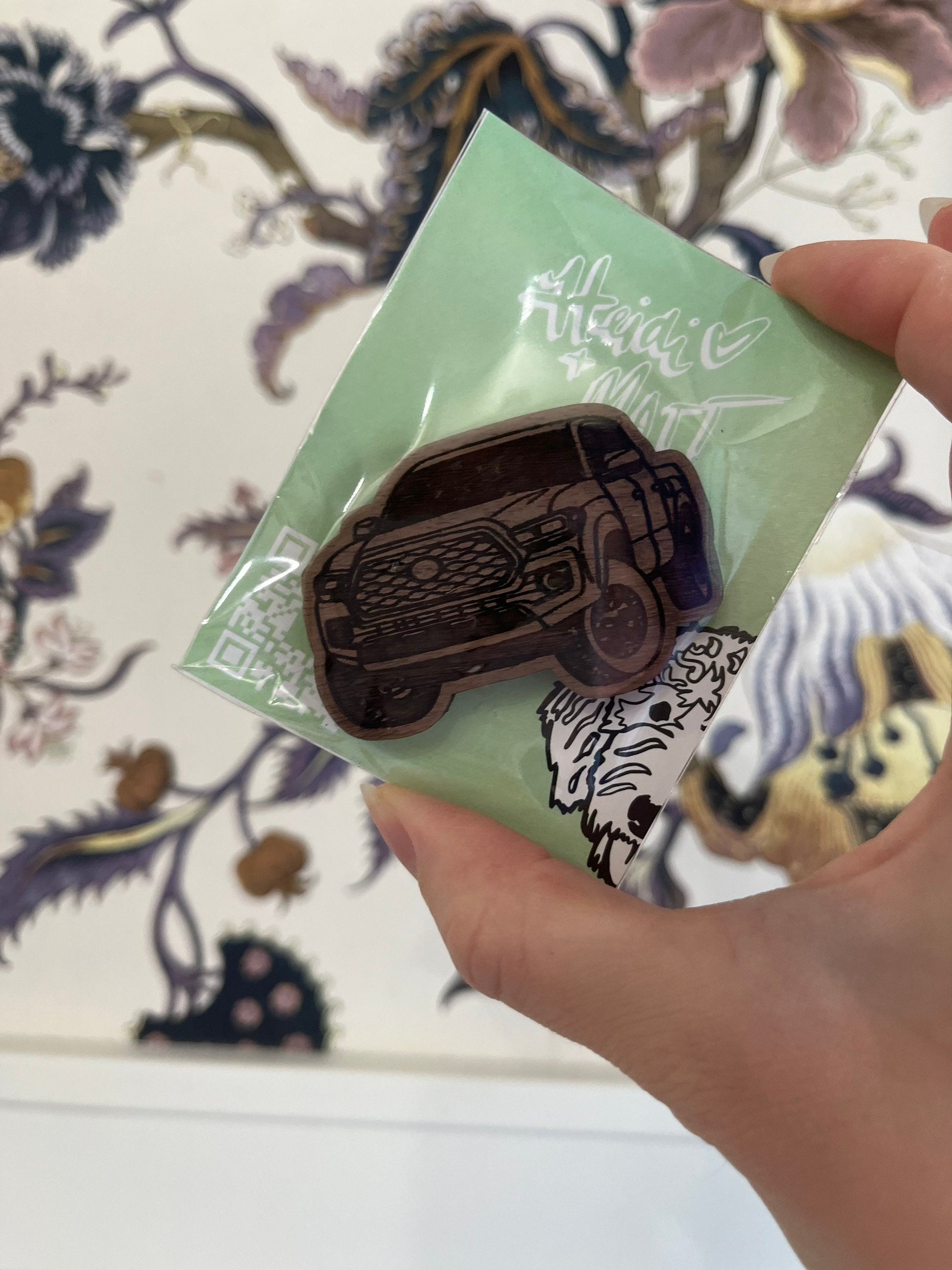 Toyota Tacoma Magnet (cherry or walnut)