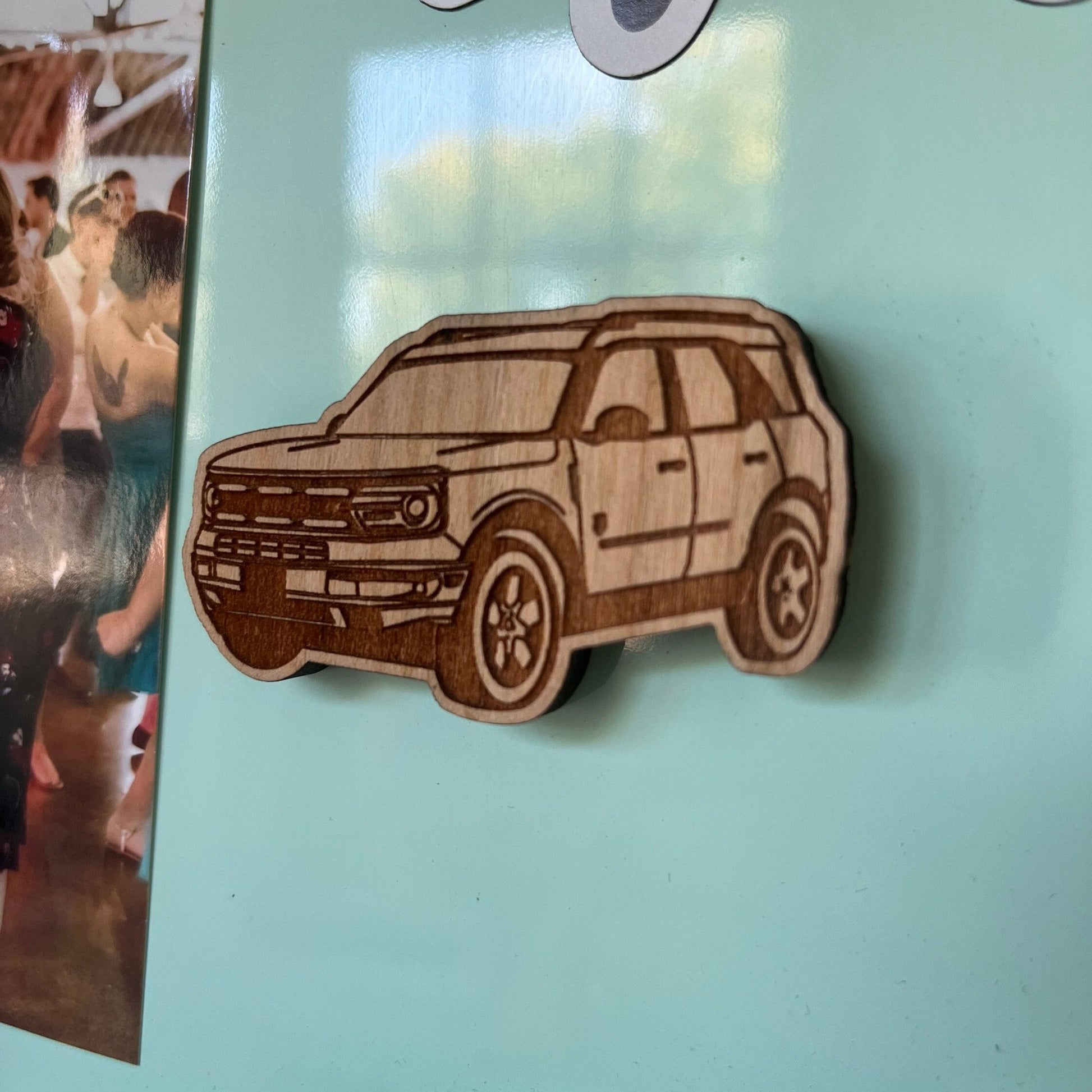 Ford Bronco Sport Magnet (cherry or walnut)
