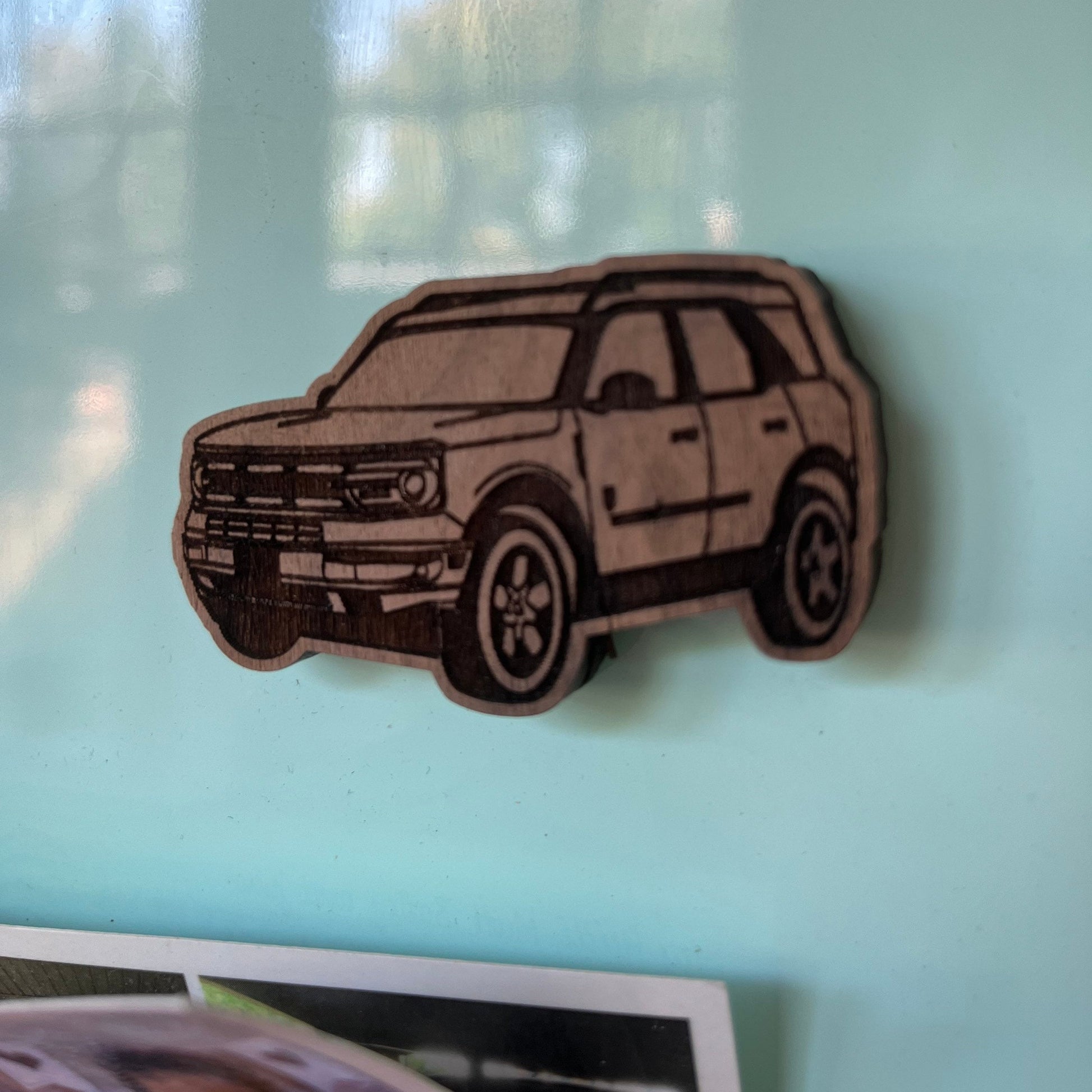 Ford Bronco Sport Magnet (cherry or walnut)