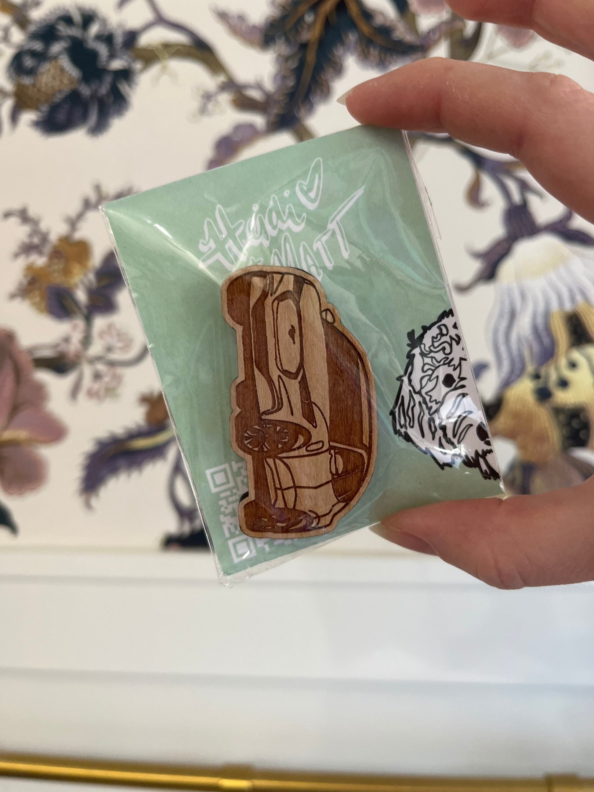 Mustang Mach-E Magnet (cherry or walnut)