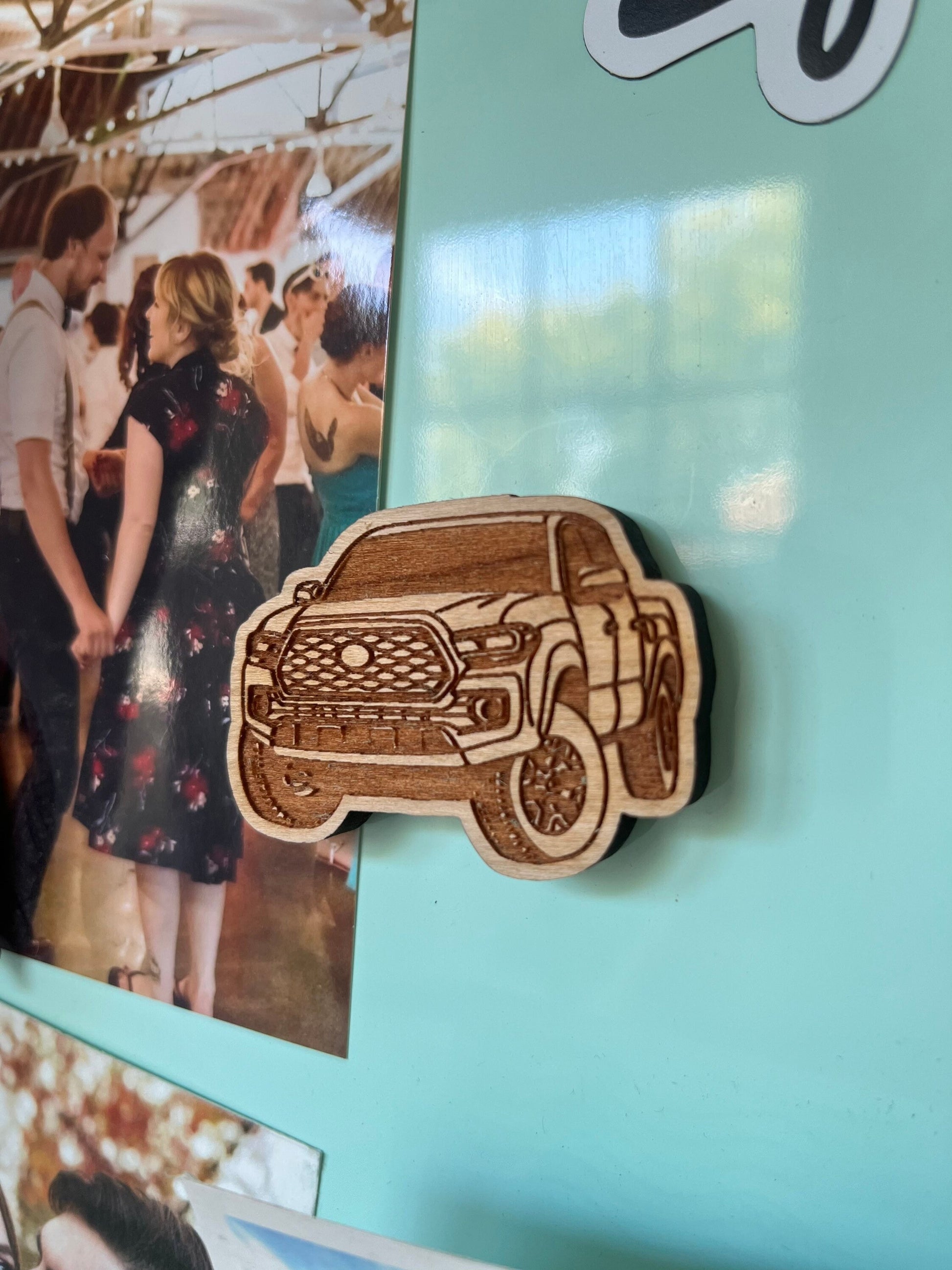 Toyota Tacoma Magnet (cherry or walnut)