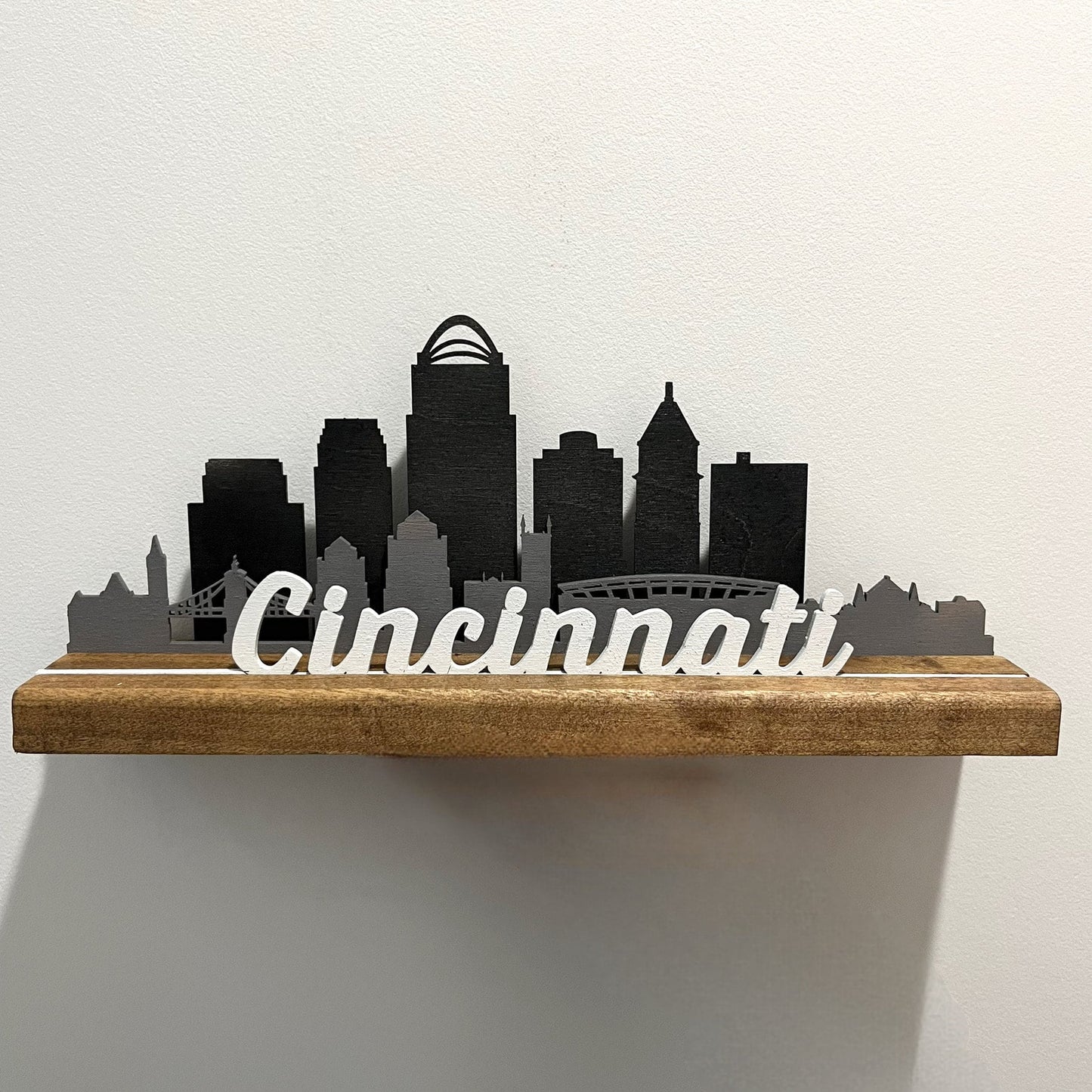 Cincinnati Skyline mantle piece